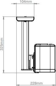 Produktbild Mountson MS12B - Ständer für Sonos One (Ständer, Nicht beweglich)