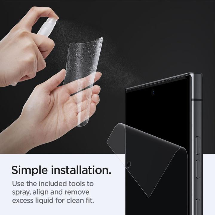 Actual product image Spigen Neo Flex (1 Piece, Samsung Galaxy S21)