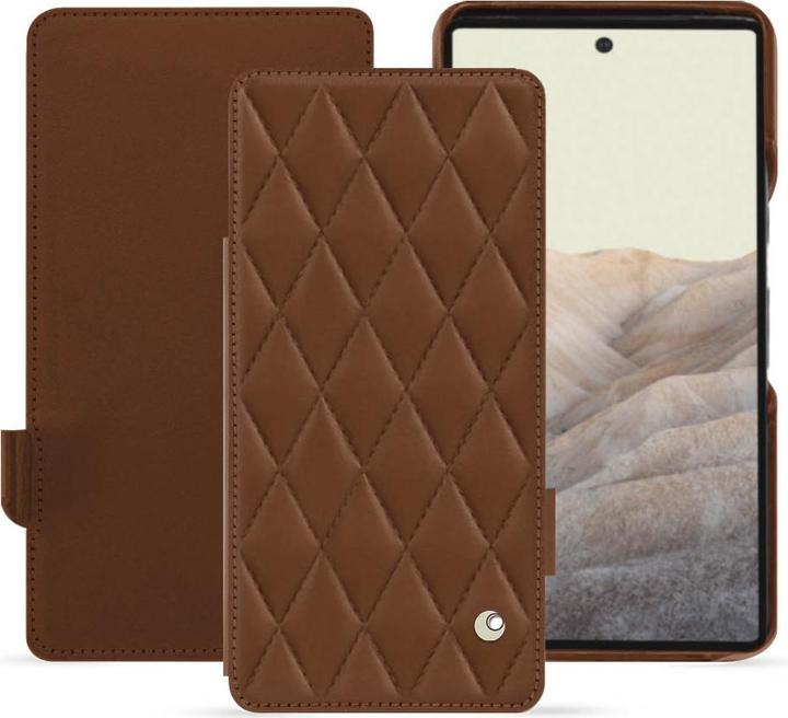 Actual product image Noreve Horizontal leather flap shell (Google Pixel 7)