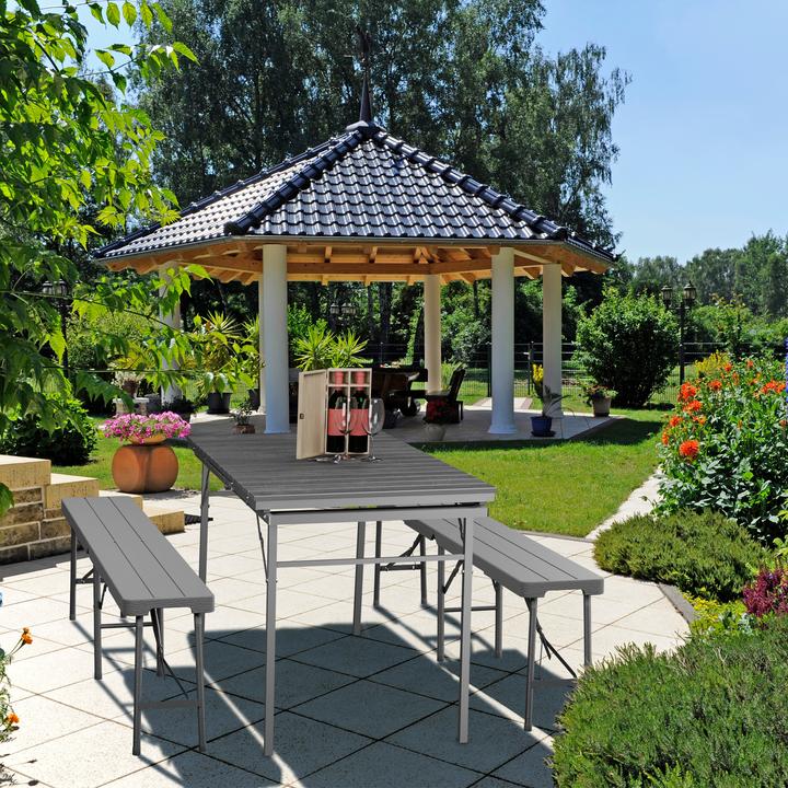 Immagine prodotto Relaxdays Tavolo da giardino (166 cm)