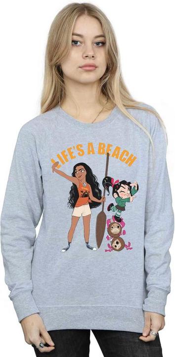 Image du produit Disney - Sweat WRECK IT RALPH MOANA AND VANELLOPE - Femme (XL)