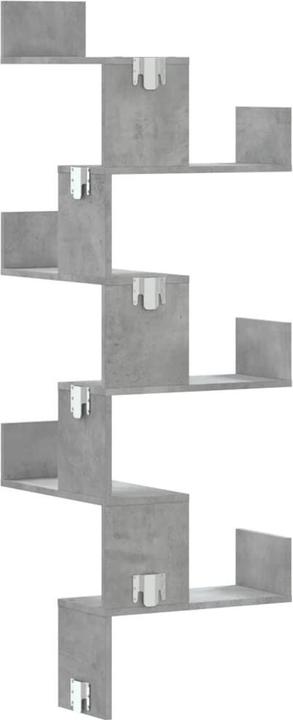 Image du produit VidaXL Étagère d'angle murale (45 x 45 x 147 cm)
