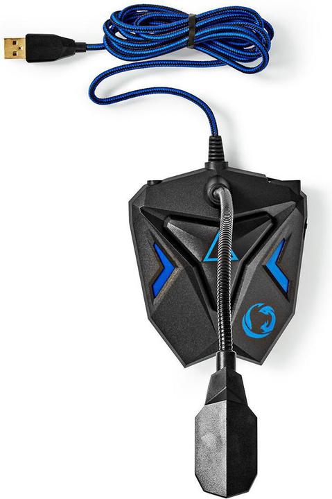 Image du produit Nedis Microphone de jeu pour ordinateur de bureau GMICGU100BK