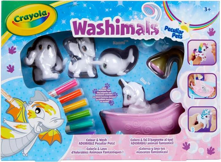 Image du produit Crayola Set d'animaux fabuleux Washimals