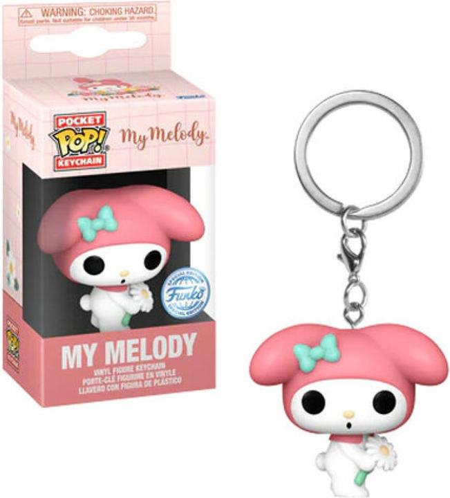 Immagine prodotto Funko HELLO KITTY - Portachiavi Pocket Pop - La mia melodia (Primavera)