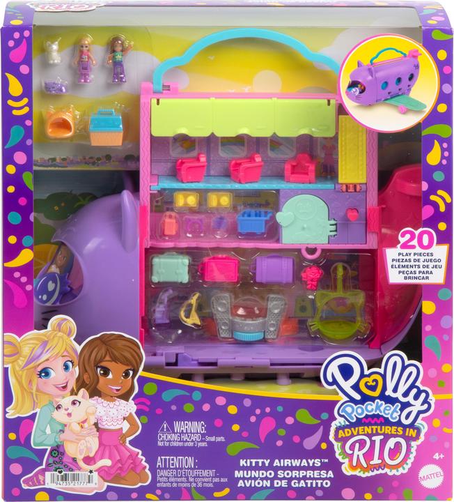 Polly Pocket Kitty Plane