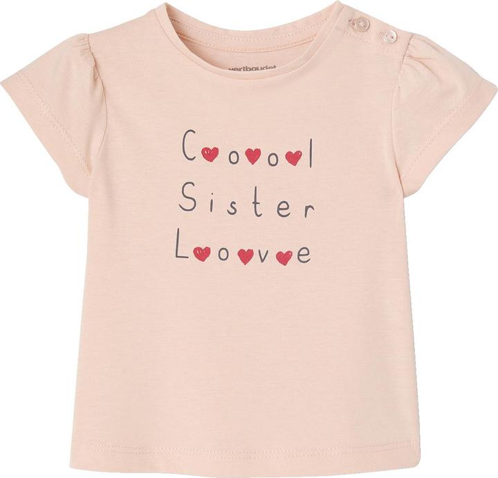 Produktbild Vertbaudet 2er-Pack Baby T-Shirts BASIC bedruckt (62)