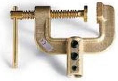 Image du produit Elmag - Masseklemme SIRIO 5, Schraubzwingenausf. 600 A / 35% ED bzw. 500 A / 60% ED, Messing
