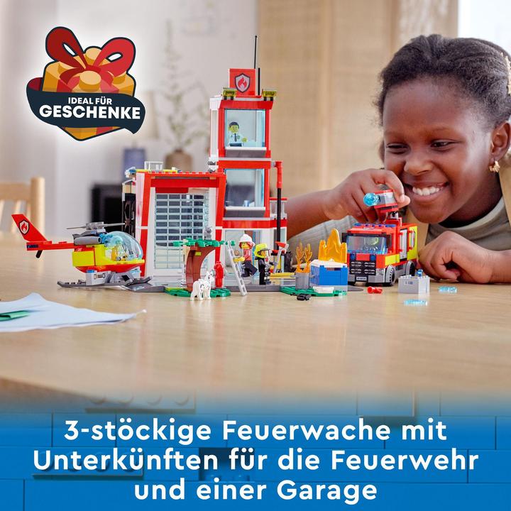 Actual product image LEGO Fire station (60320, LEGO City)