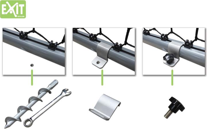 Actual product image Exit Ground anchoring for natural grass