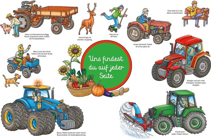 Image du produit Livre d'images de tracteurs (Allemand)