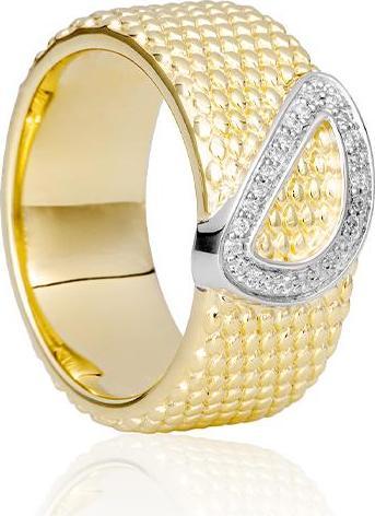 Produktbild Breuning RING - BRILL. 0,125 Ct. H/si (58, 585/14 K Gold)