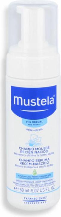 Mustela Schaumshampoo für Neugeborene 150ml