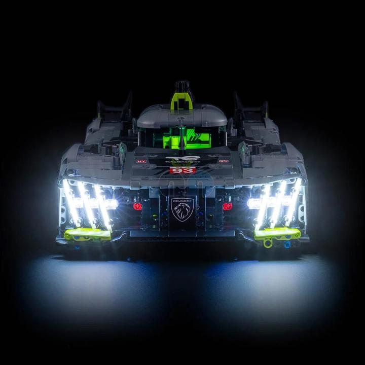 Actual product image Light my bricks LED Light Set for LEGO® 42156 PEUGEOT 9X8 24H Le Mans Hybrid Hypercar