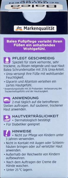Image du produit dm Balea Pommade contre les crevasses (Crème et gel pour les pieds, 50 ml)