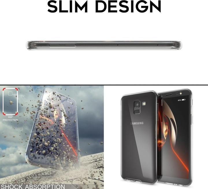 Produktbild Nalia 360 Grad Handyhülle (Samsung Galaxy J6)