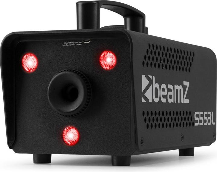 Image du produit BeamZ S553L Machine à fumée avec tête de citrouille