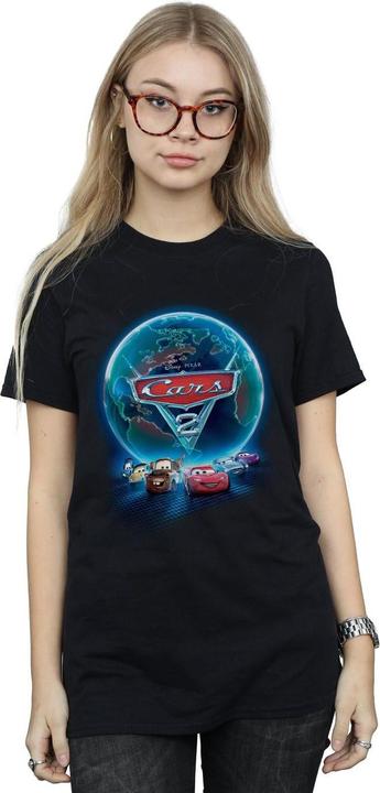 Produktbild Disney Cars Globe Movie Poster TShirt (L)