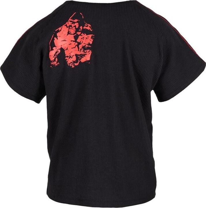 Produktbild Gorilla Wear Buffalo Old School Workout Top Schwarz/Rot (S/M)