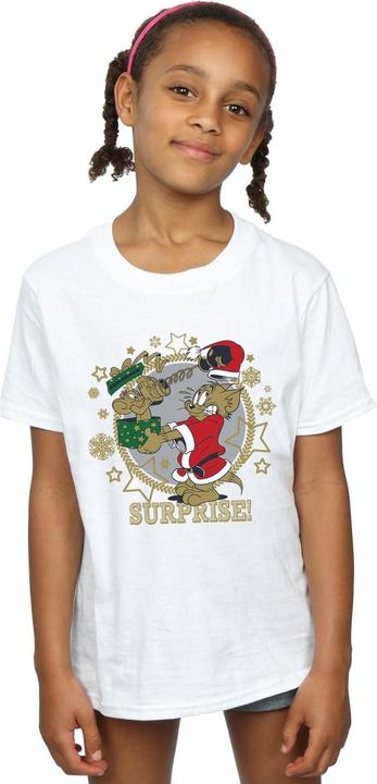 Image du produit Tom & Jerry - T-shirt CHRISTMAS SURPRISE - Fille (140, 146)