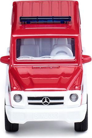 Actual product image Siku Mercedes AMG G 65 fire engine Super Series, 1:50, 155x75x65 mm, metal, from 3+