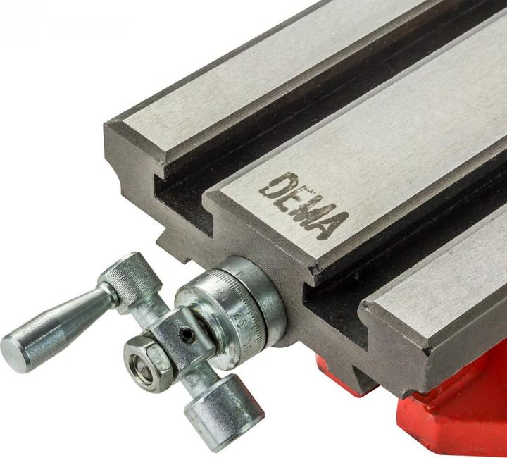 Produktbild Dema Kreuztisch Frästisch Bohrtisch Schraubstock Koordinatentisch 140x310mm