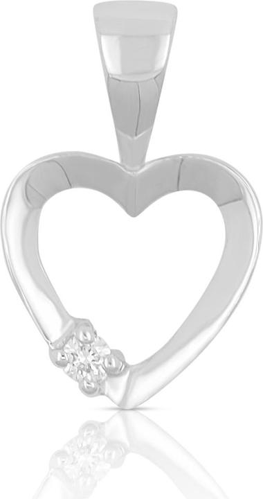 Muau Herz (Weissgold 18K 750)