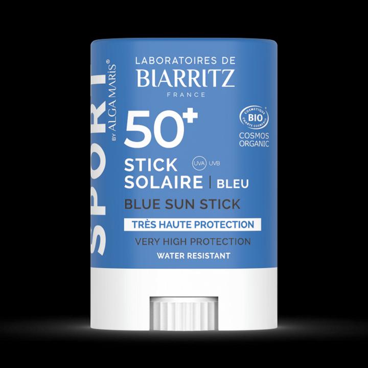 Laboratoires de Biarritz BIO-Sonnenschutzstick Blau LSF 50+ - 12g - (Sonnenstick, SPF 50+, 12 g)
