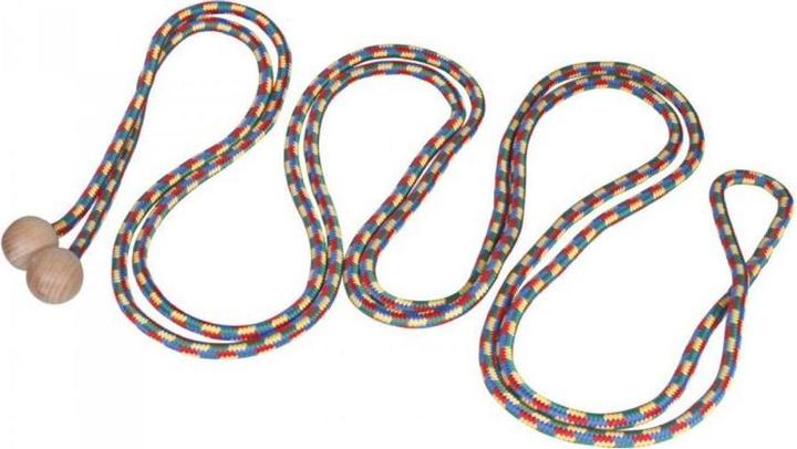 Image du produit Outdoor Active OA Corde d'élan avec boules en bois, longueur 5m (500 cm)