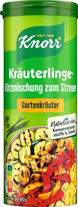 Produktbild Knorr Kräuterlinge Würzmischung zum Streuen Gartenkräuter (60 g)