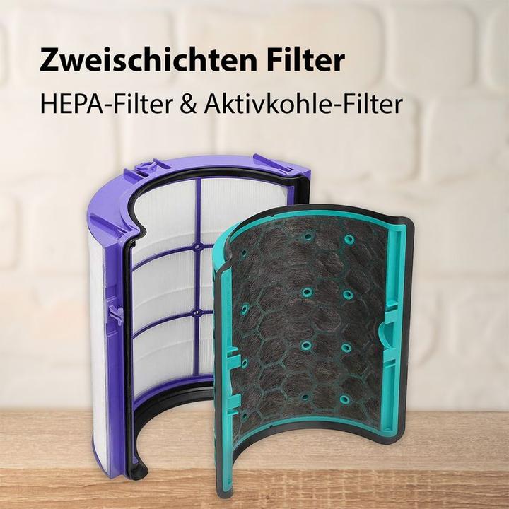 Immagine prodotto Hermex Set di filtri compatibili per il purificatore d'aria Dyson Purifier Cool Formaldehyde TP09 (1 x)