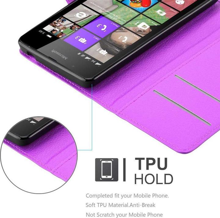 Produktbild Cadorabo Book mit Standfunktion Cover (Microsoft Lumia 540)