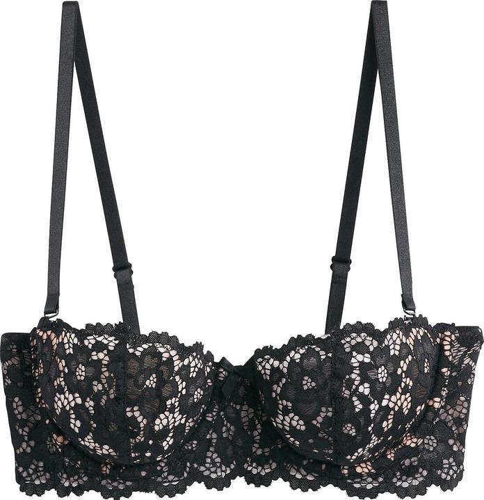 Actual product image La Redoute Collections Lace Bandeau Bra (75 D)