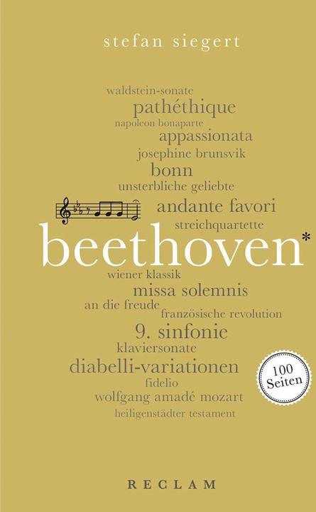Produktbild Beethoven. 100 Seiten (Deutsch, Stefan Siegert, 2020)