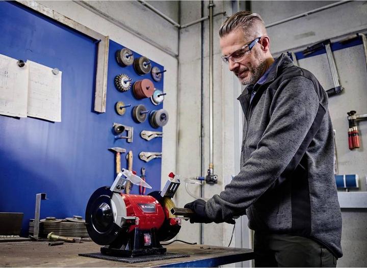 Actual product image Einhell TC-BG 150 B 4412634 Double grinder 350W 150mm (Bench grinder, 350 W)