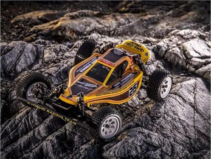 Image du produit Kyosho Buggy Turbo Optima Pro 4WD Legendary Series Kit, 1:10 (Kit)