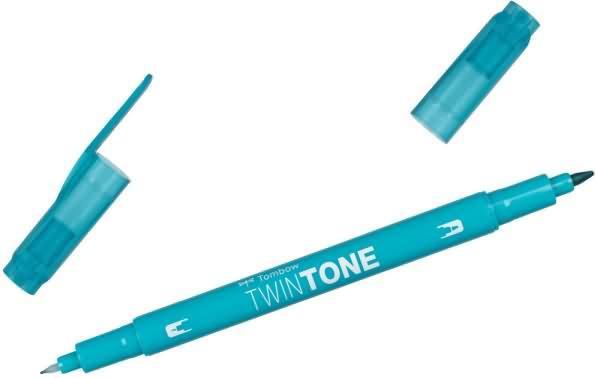Produktbild Tombow Twintone Fasermaler (85, Emerald Green, 1 x)