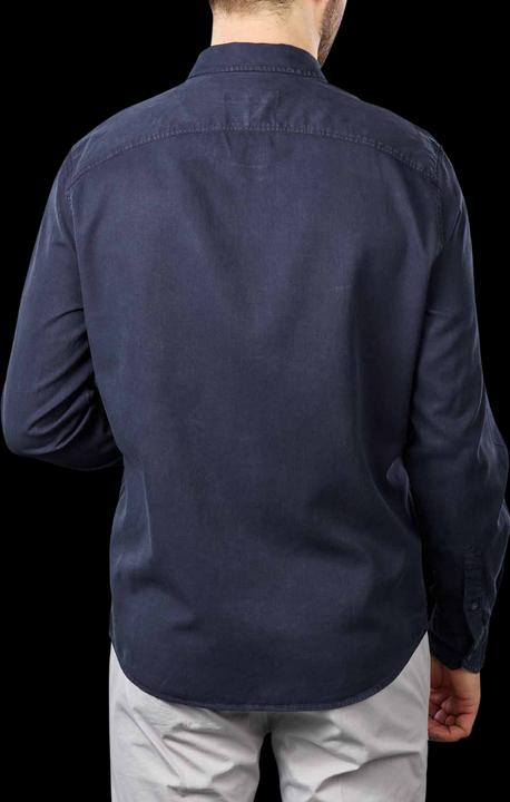 Actual product image Drykorn Long Sleeve Laremto Shirt Classic Fit Dark Blue (L)