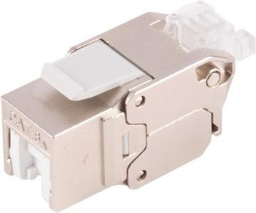 Actual product image Shiverpeaks S/CONN maximum connectivity network adapter keystone cat.6A, STP, ClampFix, tool-free