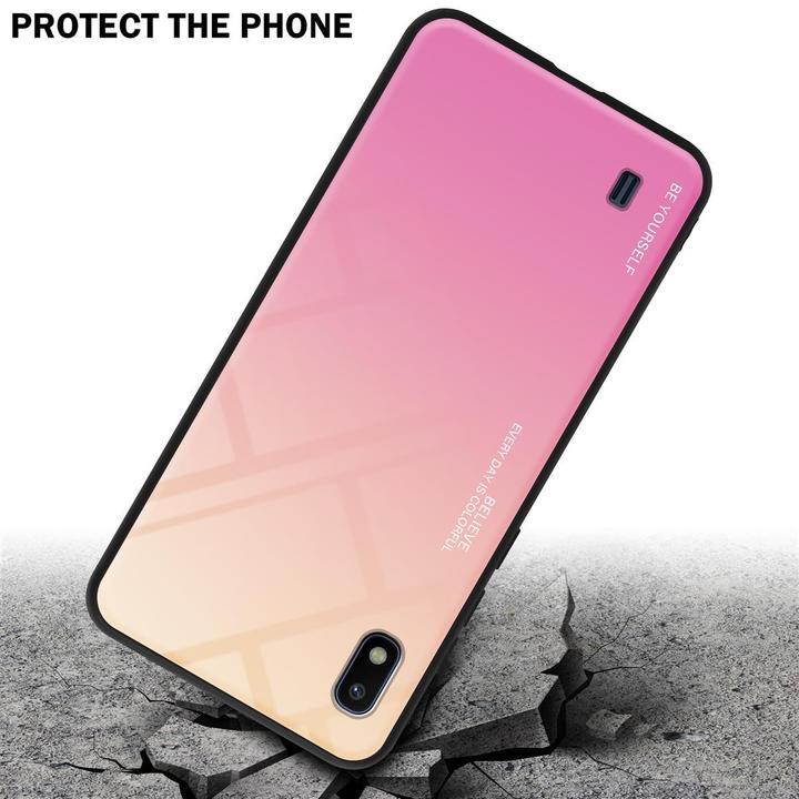 Productafbeelding Cadorabo TPU 2 kleuren glasdekking (Samsung Galaxy A10, HTC One M10)