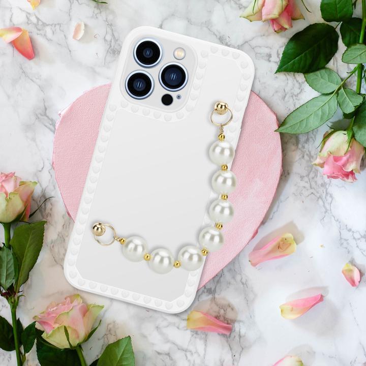 Produktbild Cadorabo Hülle für Apple iPhone 13 PRO im TPU Perlen Style (Apple iPhone 13 Pro)