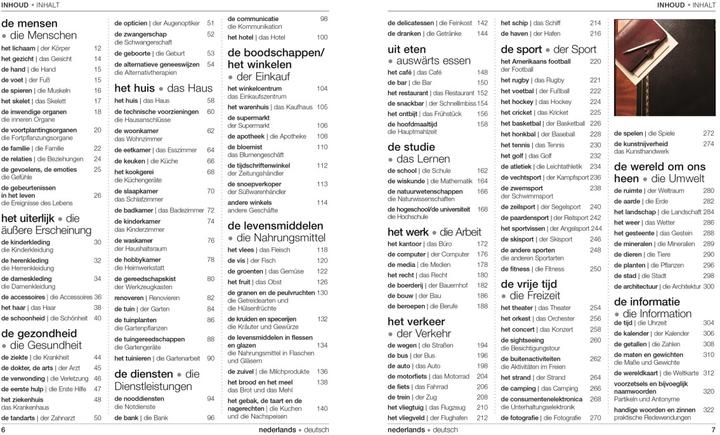 Produktbild Visuelles Wörterbuch Niederländisch Deutsch (Deutsch, 2017)