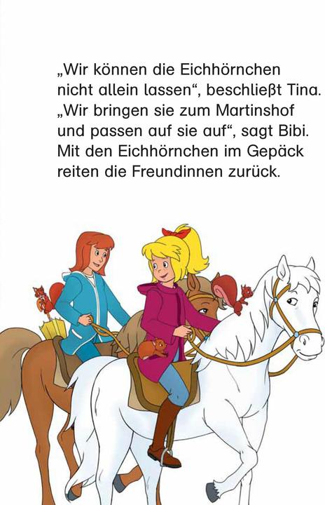 Produktbild Bibi & Tina: Wo ist die Eichhörnchen-Mama? (Deutsch, Dorothea Flechsig, 2021)