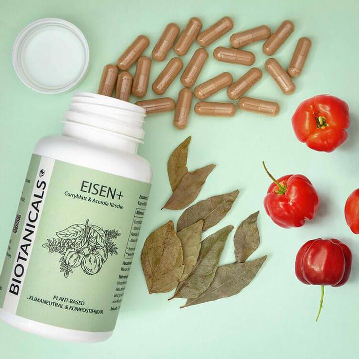 Produktbild Biotanicals Eisen+ 120 Kapseln (120 Stück, Kapseln, 85 g)