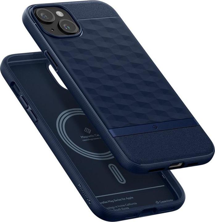 Actual product image Caseology Parallax Mag Magsafe Iphone 15 Midnight Blue (Apple iPhone 15)