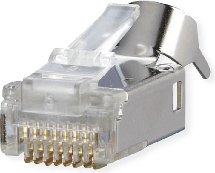 Produktbild Metz Connect 1401505010-E - RJ45 - Metallisch - ISO/IEC 11801 Ed.2.2:2011-06 - DIN EN 50173-1 (Netzwerkkabel Stecker)