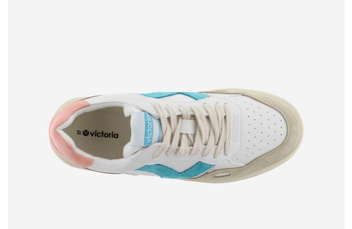 Actual product image Victoria 's leather-effect low-top trainers (40)