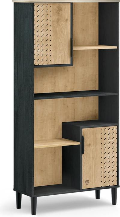 Cilek Bookshelf Black Wide