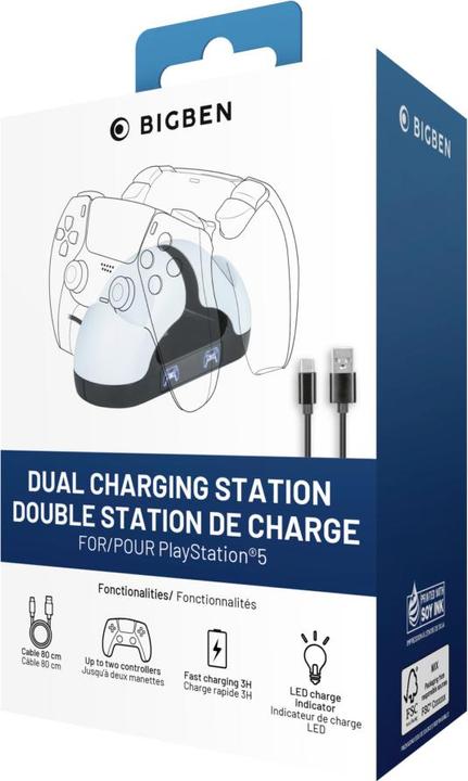 Actual product image Bigben USB Dual-Charger V3 (PS5)