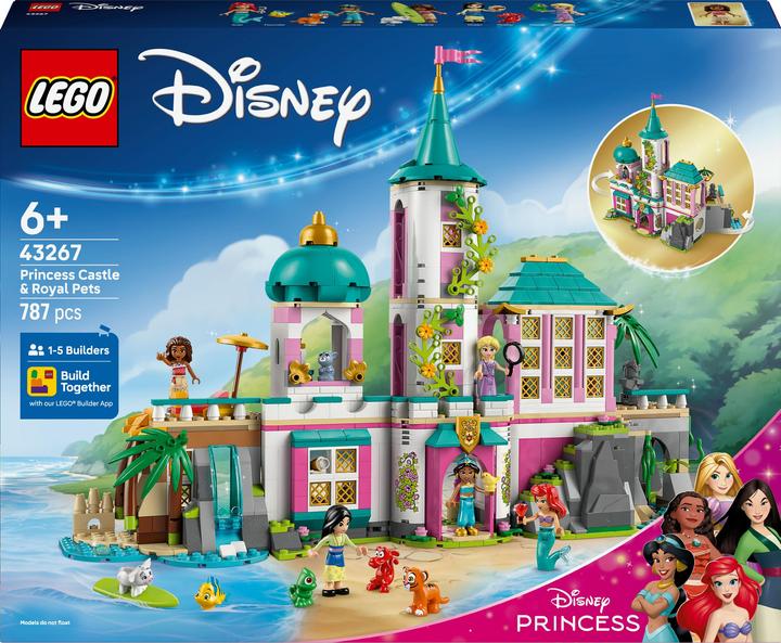 LEGO Prinzessinnenschloss mit Haustieren (43267, LEGO Disney)